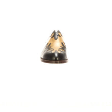 Load image into Gallery viewer, Patti Wingtip :: Natural + Black
