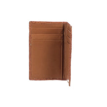 Load image into Gallery viewer, Bifold Wallet – Crocodile :: Cognac +
